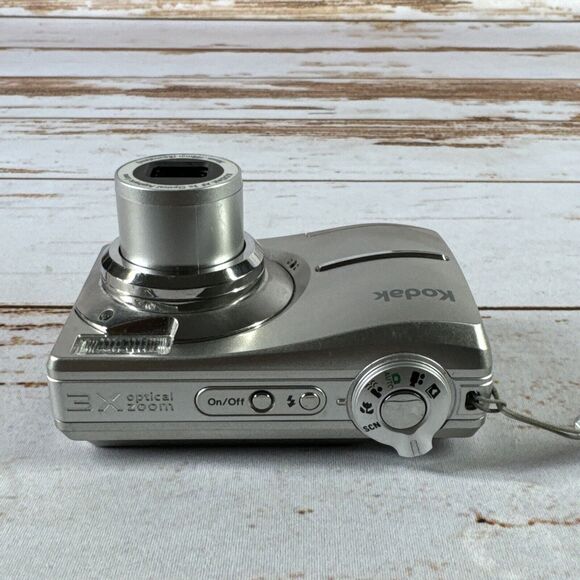 Kodak EasyShare C713 7MP Digital Camera Silver Tested Works - Picture 4 of 5